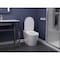 Anzzi Echo Elongated Smart Toilet Bidet in White with Auto Open, Auto Flush, Voice and Wifi Controls TL-ST950WIFI-WH - alternate 8